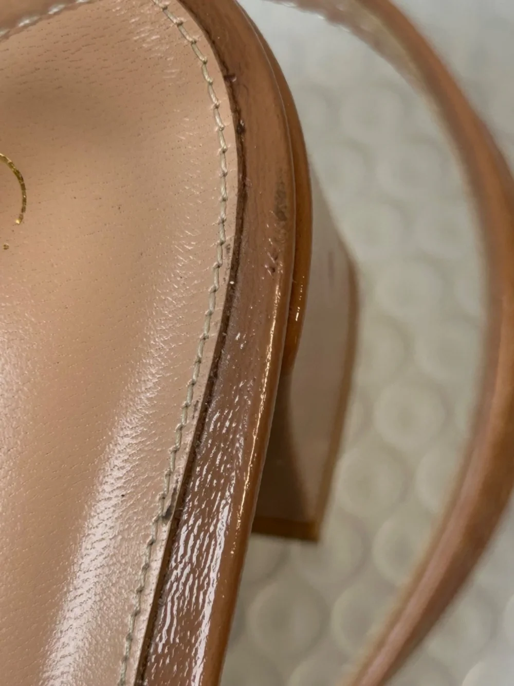 Gianvito Rossi hanging pumps pulling